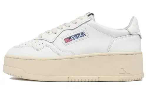 AUTRY Medalist Platform Leather Sneakers