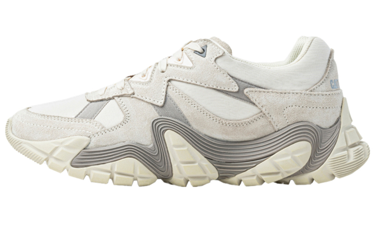 CAT Re Powered Lunar Rover Chunky Sneakers Unisex Low Top White