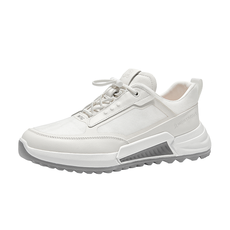 Montagut Top Grain Cow Leather Low top Running Shoes Men’s