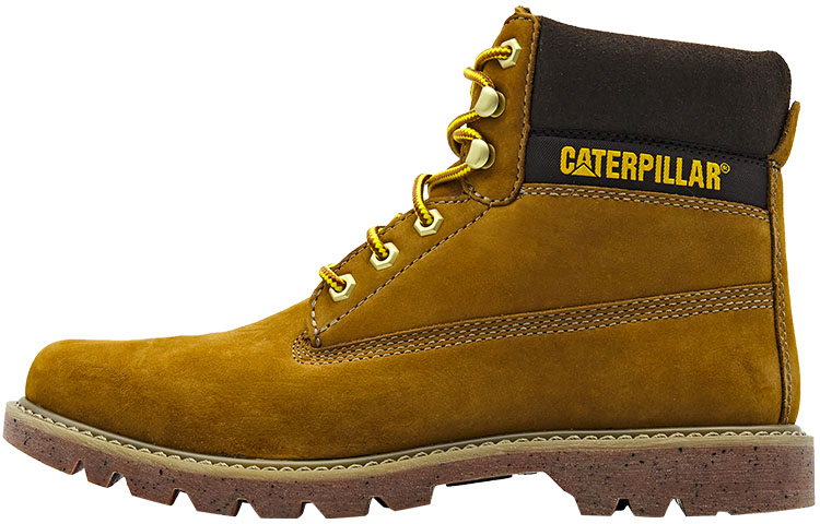 CAT Colorado Abrasion Resistant Outdoor Boots Unisex Dark Brown