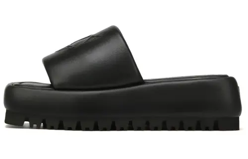 Naked Wolfe Slip Resistant Slide Slippers Women's Black