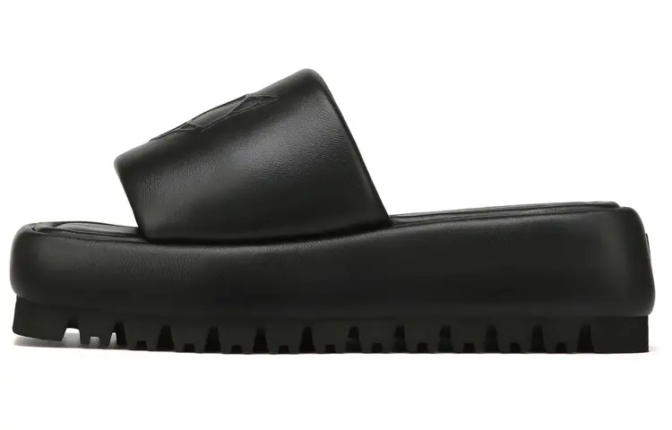 Naked Wolfe Slip Resistant Slide Slippers Women's Black
