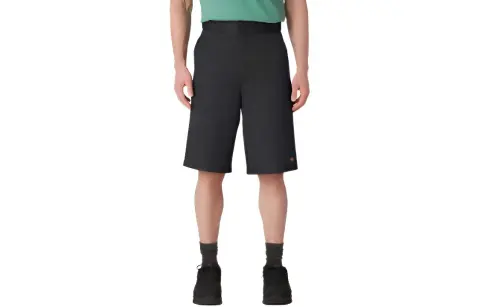 Dickies Loose Fit Flat Front Work Shorts 13 Cargo Shorts Men's Black