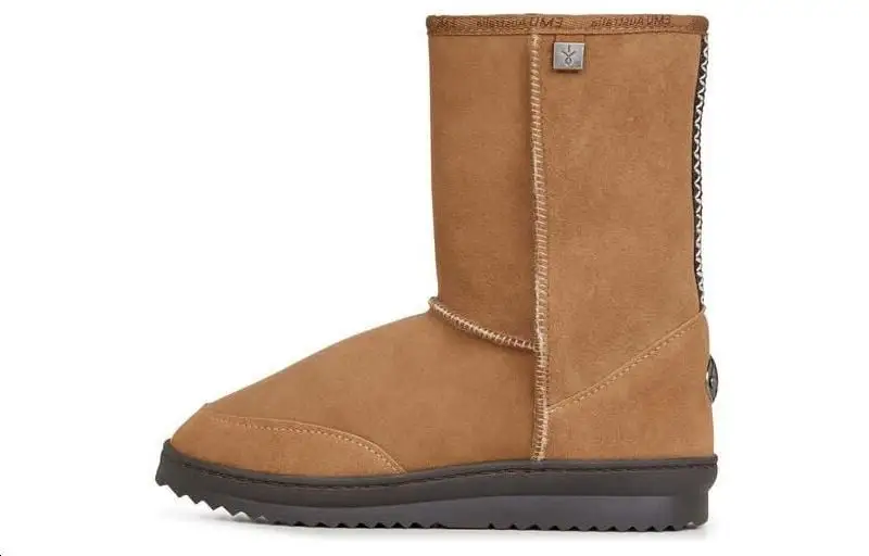 EMU Australia Sheepskin Crew Snow Boots Men's Chestnut