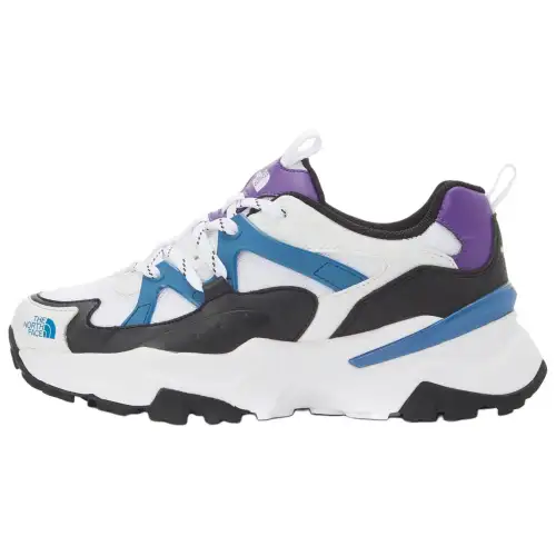 THE NORTH FACE Slip Resistant Abrasion Resistant Low top Casual Shoes Men's White Black Blue