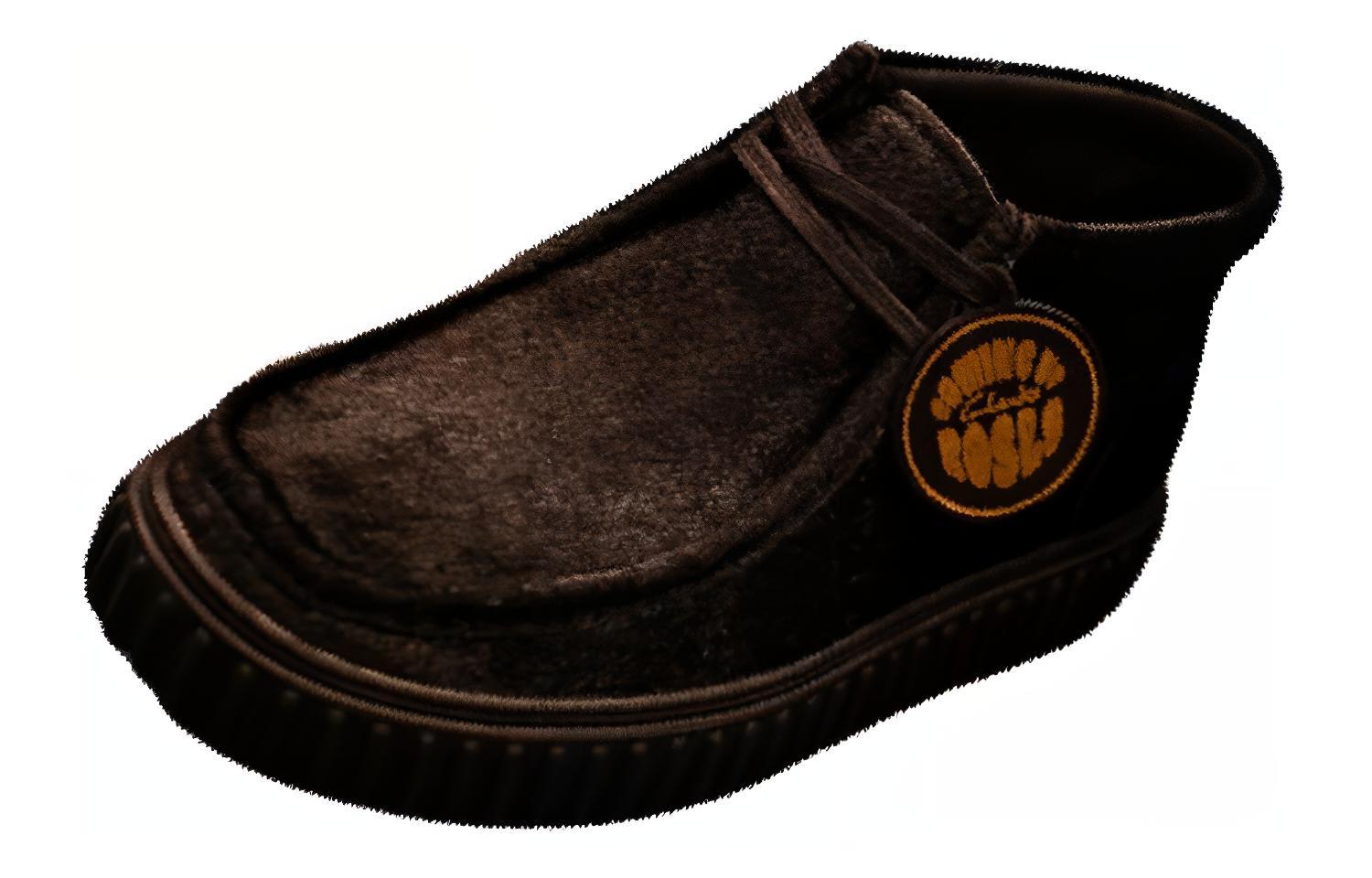 Martine Rose x Clarks Originals Torhill Hi Leather Ankle Boots Men's Black Brown