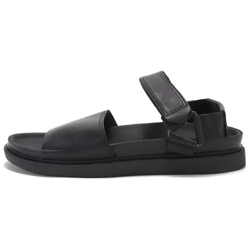 Clarks Leather Beach Sandals Men's Black