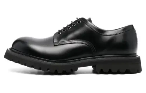 PREMIATA Leather Men's Casual Shoes Men's Black