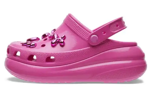 Crocs Crush High Shine Clogs 'Electric Pink'