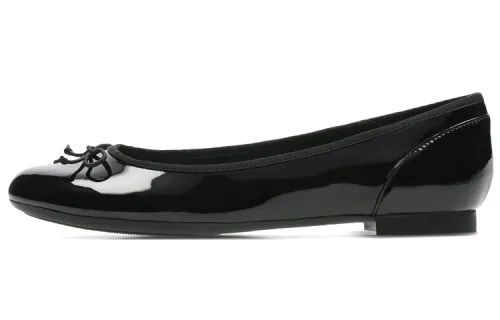 Clarks Pu Casual Shoes Women's Black