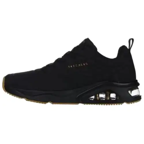 Skechers Abrasion Resistant Low top Casual Shoes Men's Black