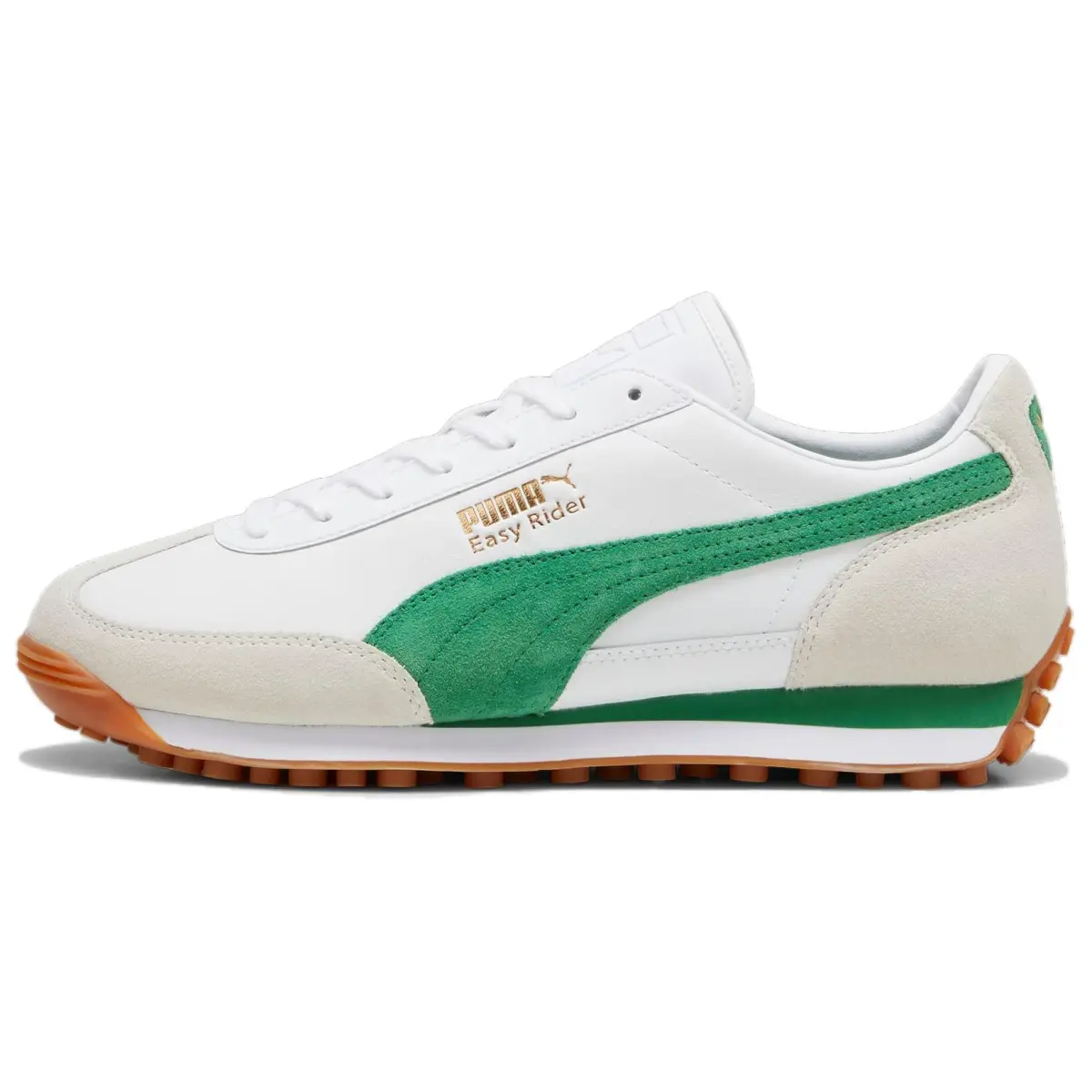 PUMA Easy Rider Low top Casual Shoes Unisex White Green