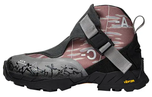ROA x A COLD WALL* Slip Resistant Ankle Length Outdoor Mountaineering Boots Unisex Black
