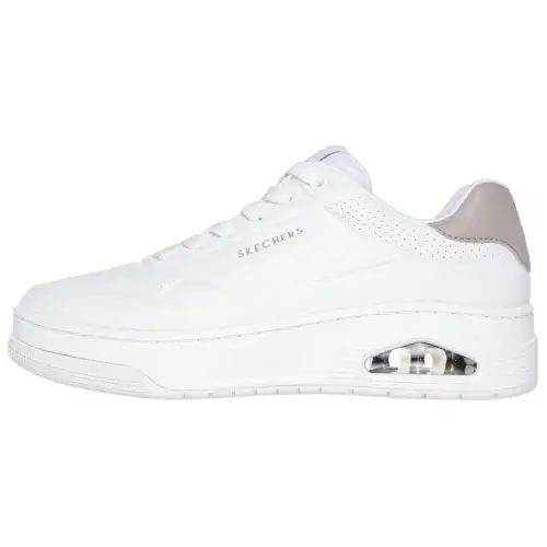 Skechers Uno Abrasion Resistant Low top Casual Shoes Women's White