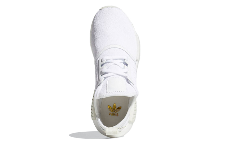 Женские кроссовки adidas originals NMD_R1 (чисто-белые) — Белый — фото 5