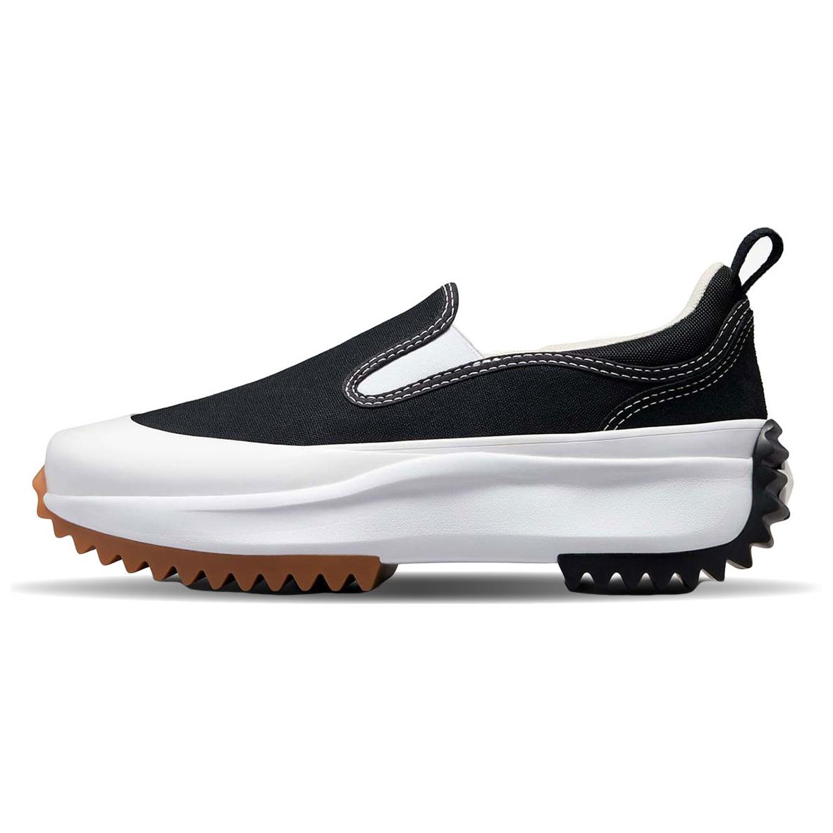 Converse Run Star Hike Low top Casual Shoes Unisex Black White