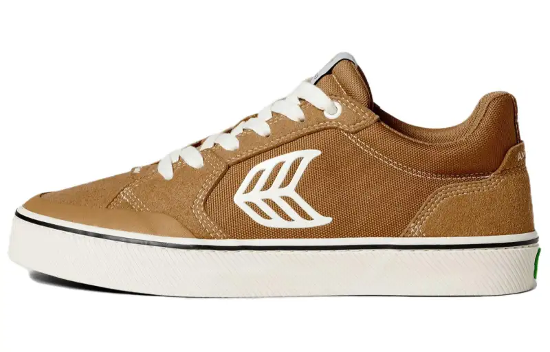 CARIUMA Vallely Pro Suede Low top Skateboard Shoes Unisex Brown
