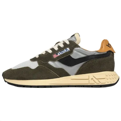 AUTRY Reelwind Suede Low top Casual Shoes Men's Dark Green