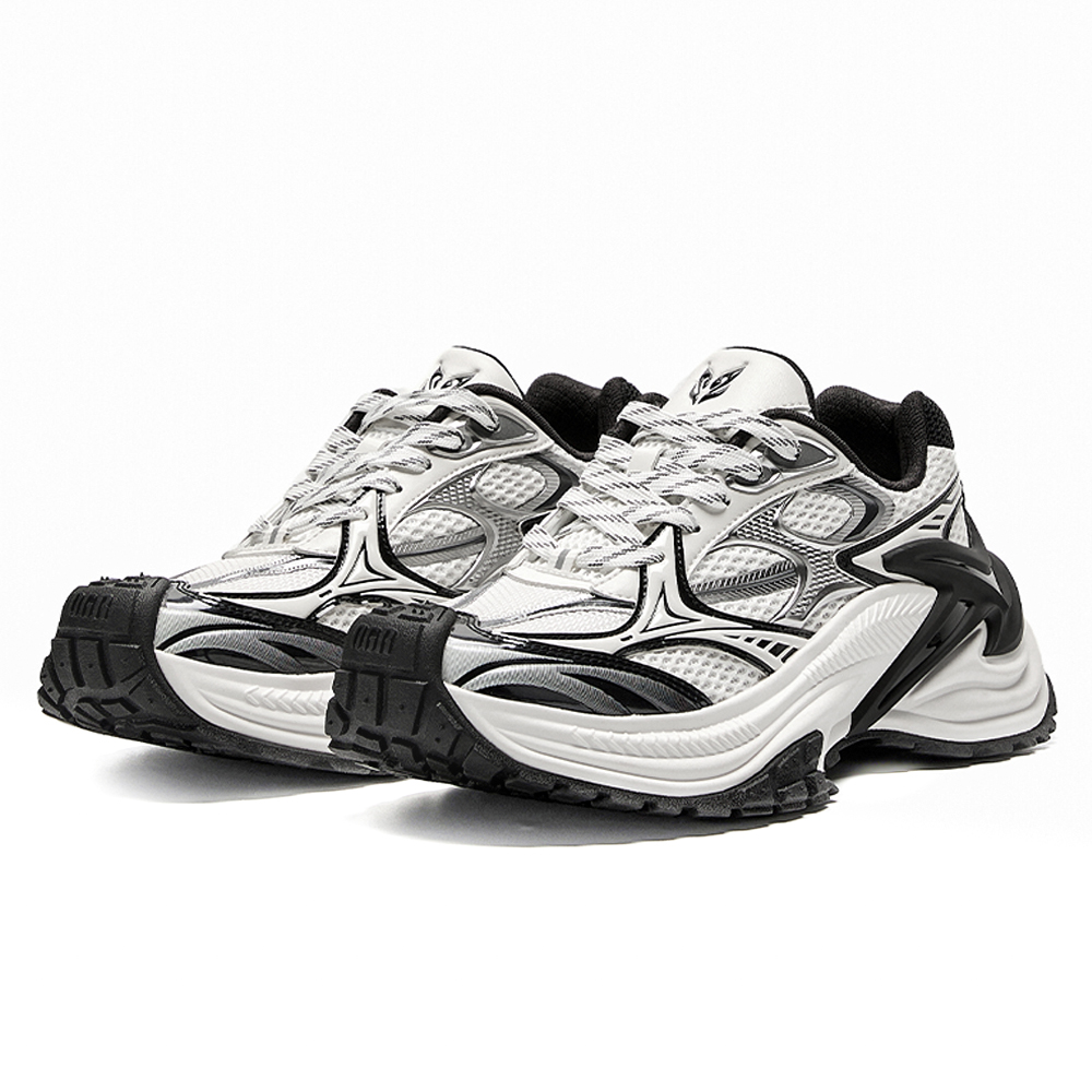 OGR Cobra Running Shoes Unisex Black White
