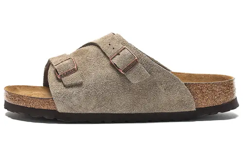 Birkenstock Zrich Soft Footbed Suede Leather 'Taupe'