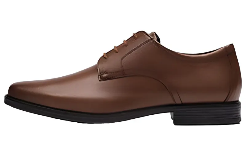 clarks Howard Leather Derby Shoes