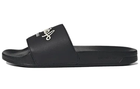 Adidas ADILETTE SHOWER Stitching Slide Slippers Unisex Black