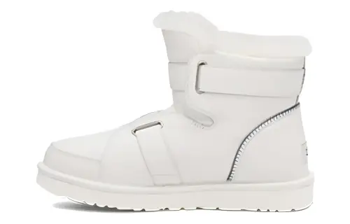 UGG Mini Buckle Short Boots 'White' Women's