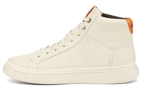 UGG Cali Sheepskin/Sheepskin High top Skateboard Shoes Men's Beige