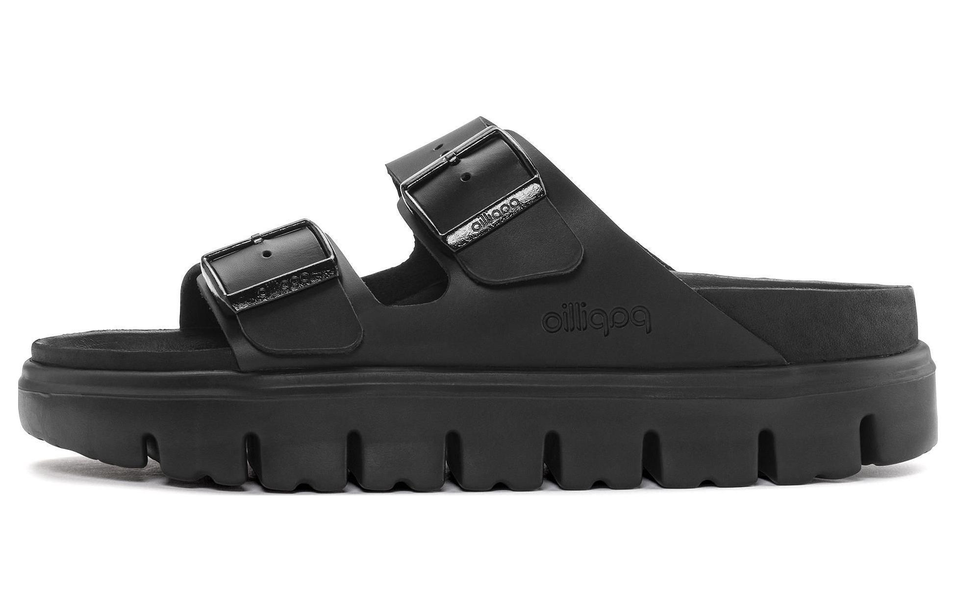 Birkenstock Wmns Arizona Chunky Leather 'Black' Women's