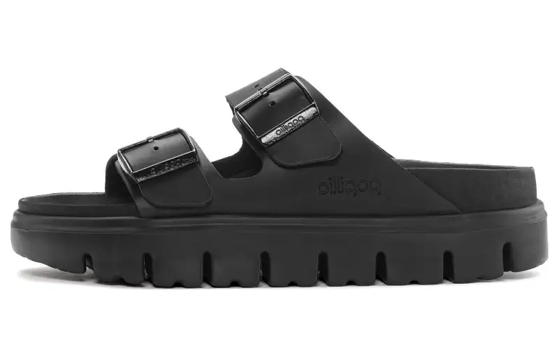 Birkenstock Wmns Arizona Chunky Leather 'Black' Women's