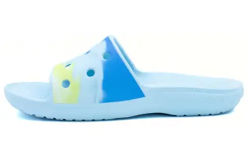 Crocs Slide Slippers Low Heel Unisex Gradient Blue