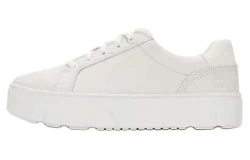Timberland Low Lace Up Sneakers 'White Full Grain' Women's