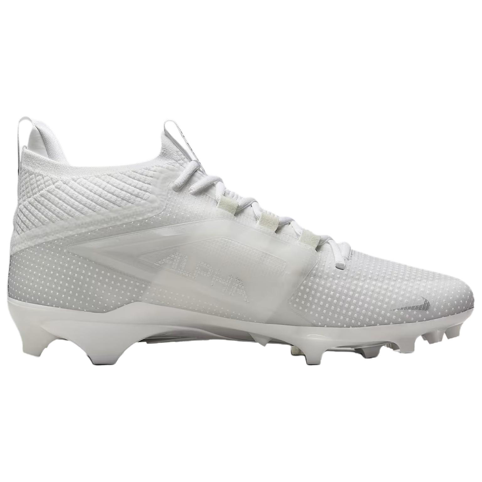 Nike Alpha Menace 4 Elite White Metallic Silver