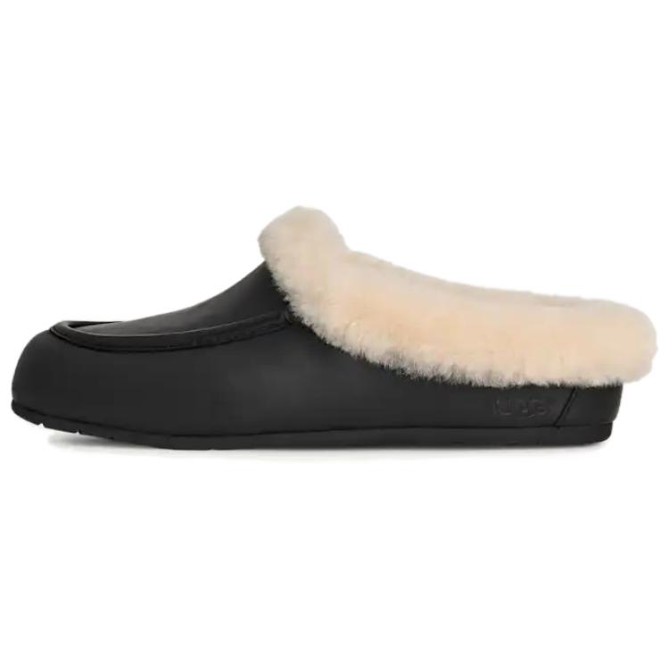 Женские тапочки UGG UGG ANSLEY (черные)