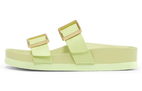 CHARLES&KEITH Composite Sole Slide Slippers Women's Green Apple