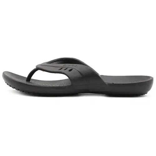 Crocs Kadee Cozy Non Slip Flip Flops Black Women's