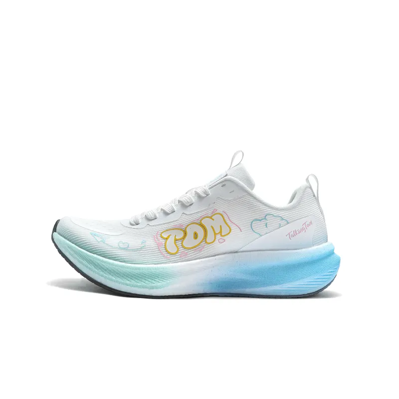 TALKING TOM Talking Tom Cat Niche Carbon Horse Pro Comprehensive Training Casual Sports Youth European Style Comfortable Unique Trend Fashion Fabric Low-top Running Shoes Same Style for Men and Women