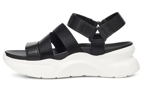 UGG La Cloud Collection Sports Sandals 'Black White' Women's