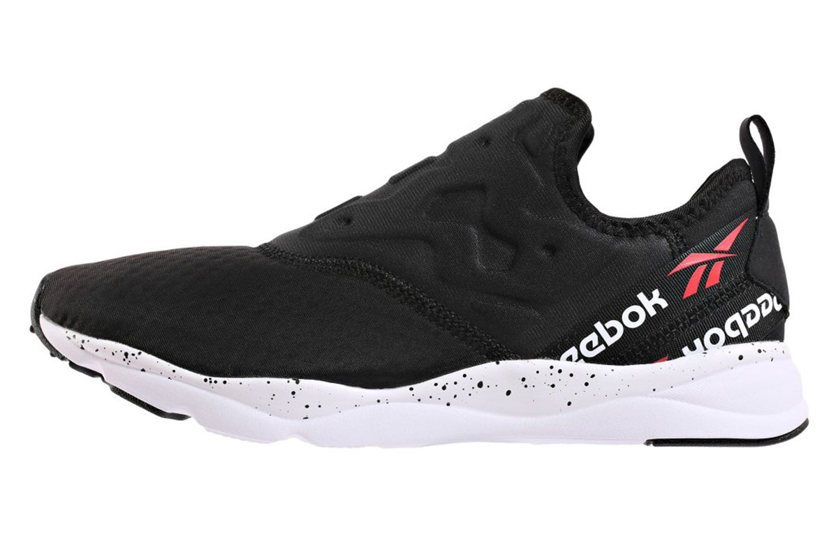 Reebok Furylite Slip On 'Black' Women's