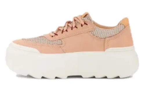 UGG Leather Skateboard Shoes Women's Orange White