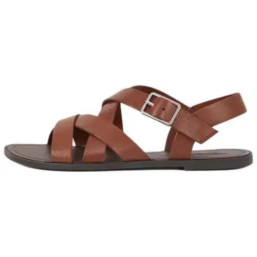 VAGABOND SHOEMAKERS Leather One Strap Sandals Women's Brown