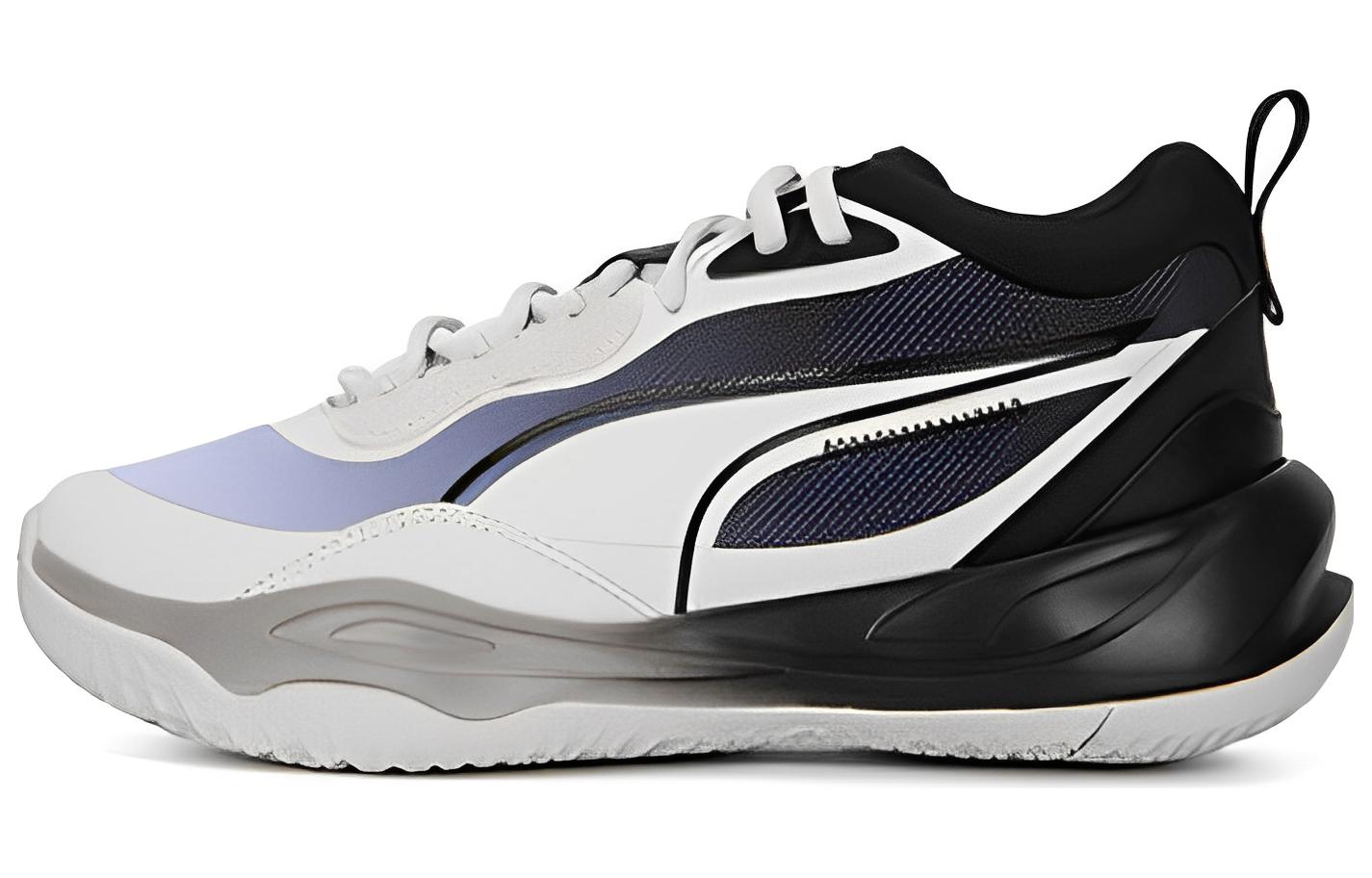 Кеды PUMA Playmaker Fade (черно-белые)