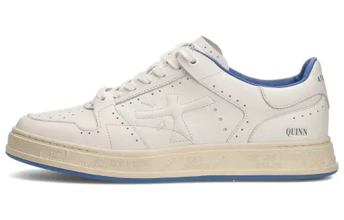 PREMIATA Leather Stylish Skateboarding Shoes Men's White