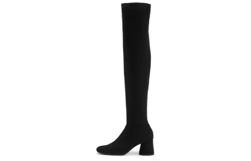CHARLES&KEITH Knight Slim Knee High Boots Women's Black