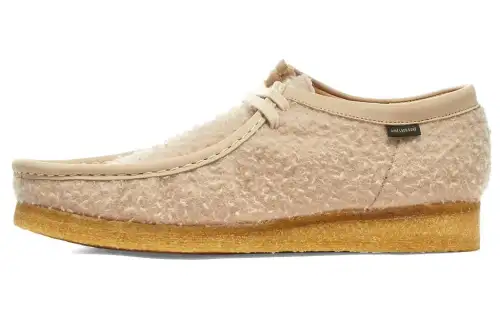 Clarks Originals Wallabee Aime Leon Dore Tan Casentino Wool