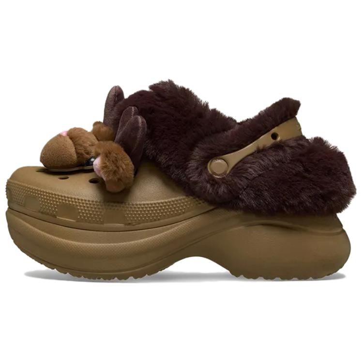 Женские сабо Crocs 211989-2EY (коричневые)