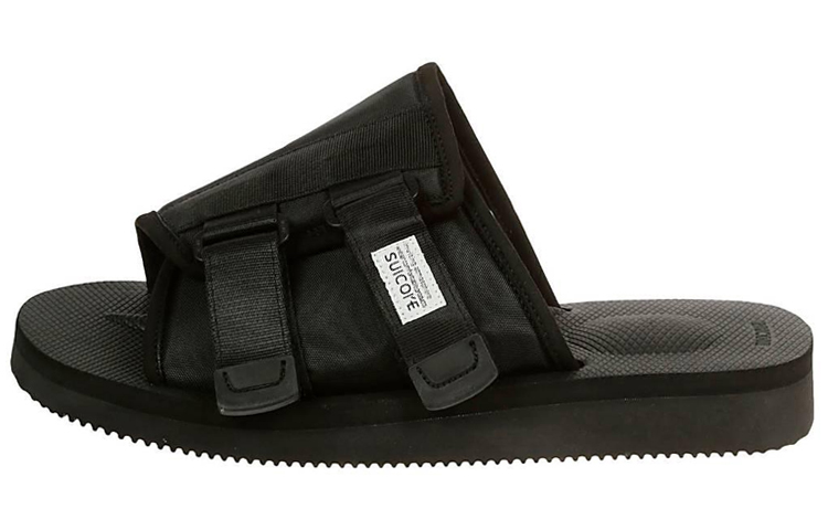 Мужские шлепанцы Suicoke (черные)