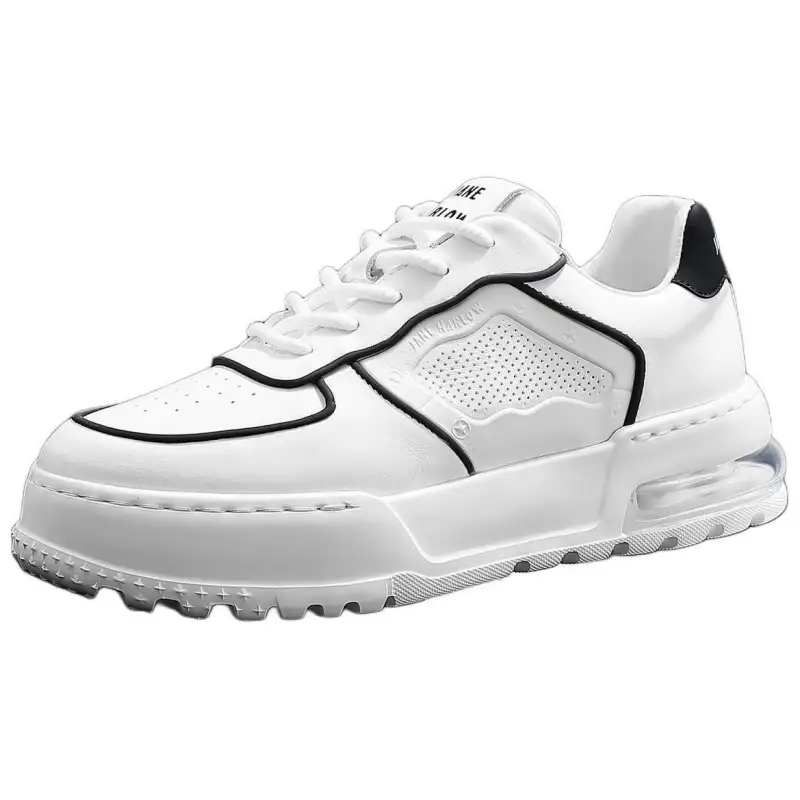 JANE HARLOW Breathable And Lightweight Low top Casual Shoes Men's White