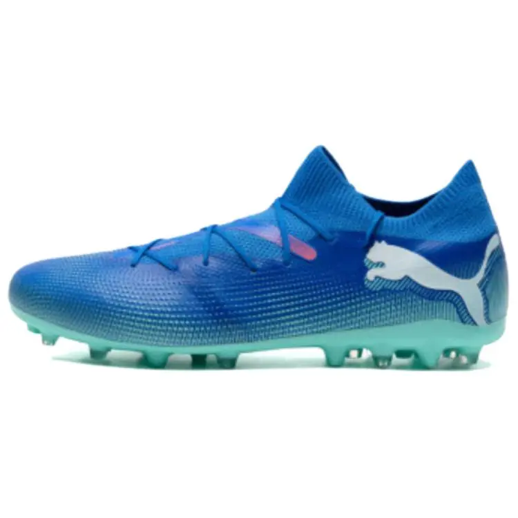 PUMA FUTURE 7 MATCH Comfortable And Lightweight MG Multi Ground Artificial Turf Abrasion Resistant Soccer Shoes Men's