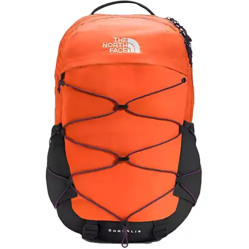 THE NORTH FACE 25L Backpack Outdoor Bag Recycled Nylon Red Orange Men's